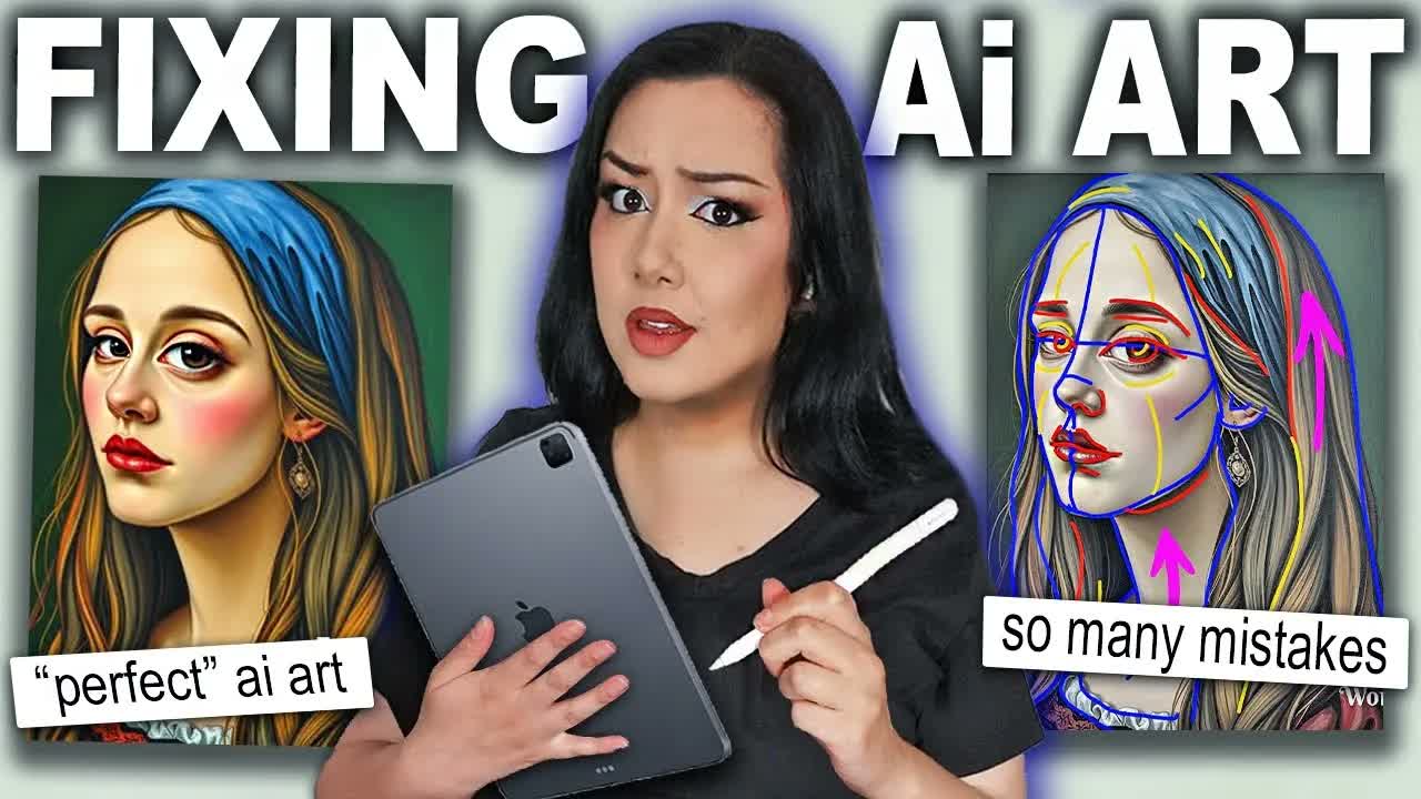 Ai Tried To Make Art. I Had To Fix It…