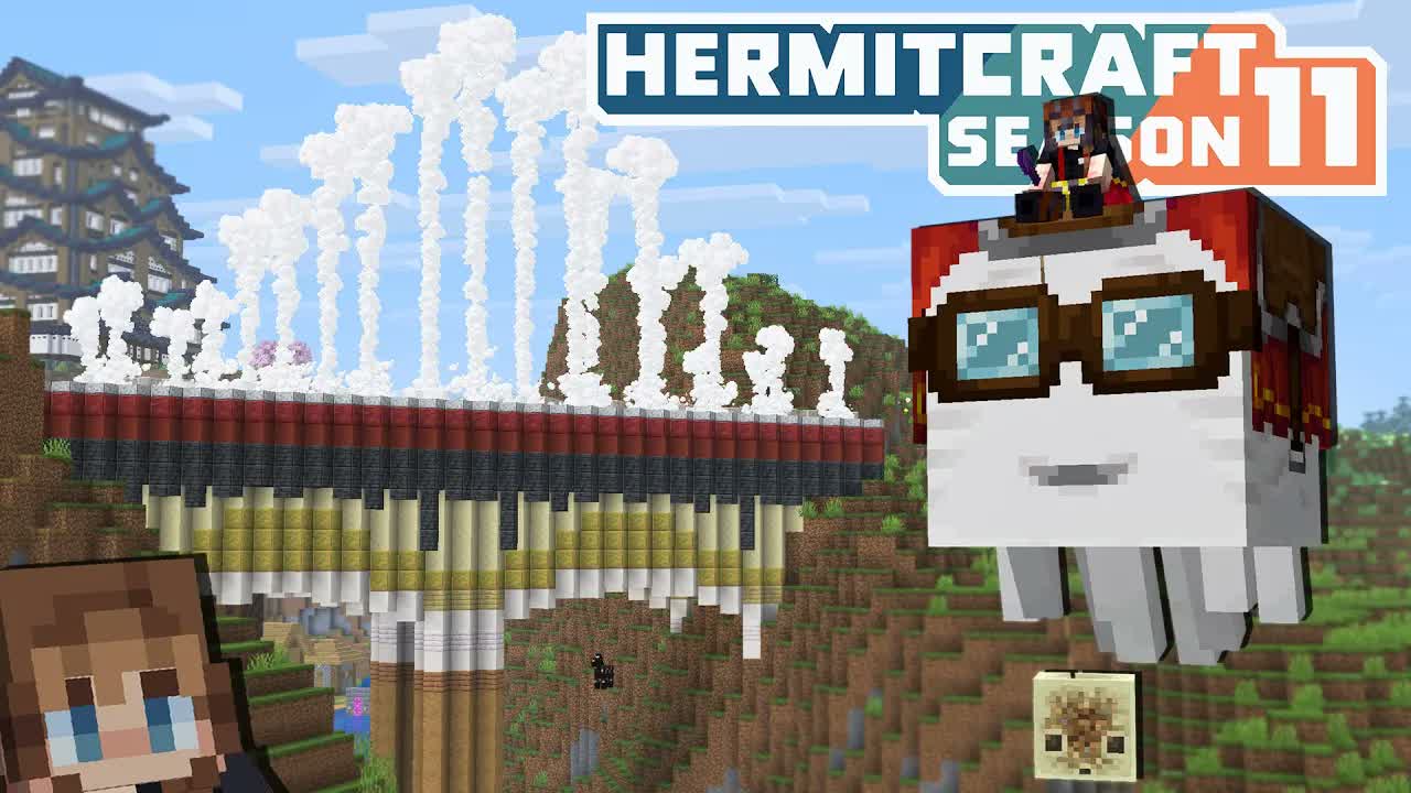Building a Bridge With Geysers! | Hermitcraft 11: Episode 16