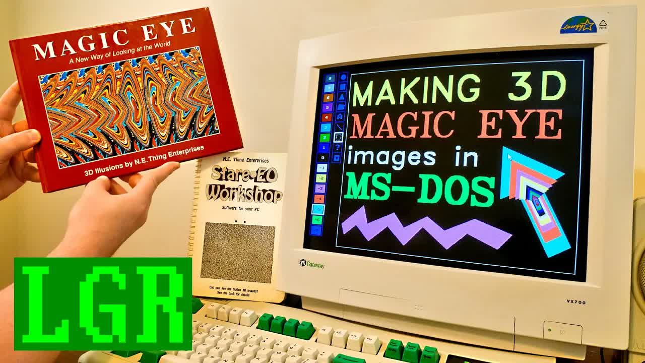 How 1990s Magic Eye 3D Images Were Made
