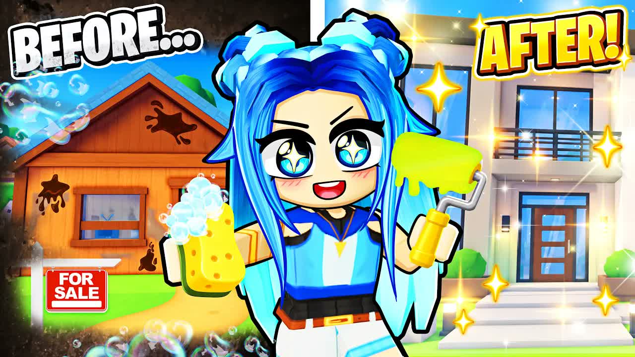 POOR to RICH in Roblox Flip a House!