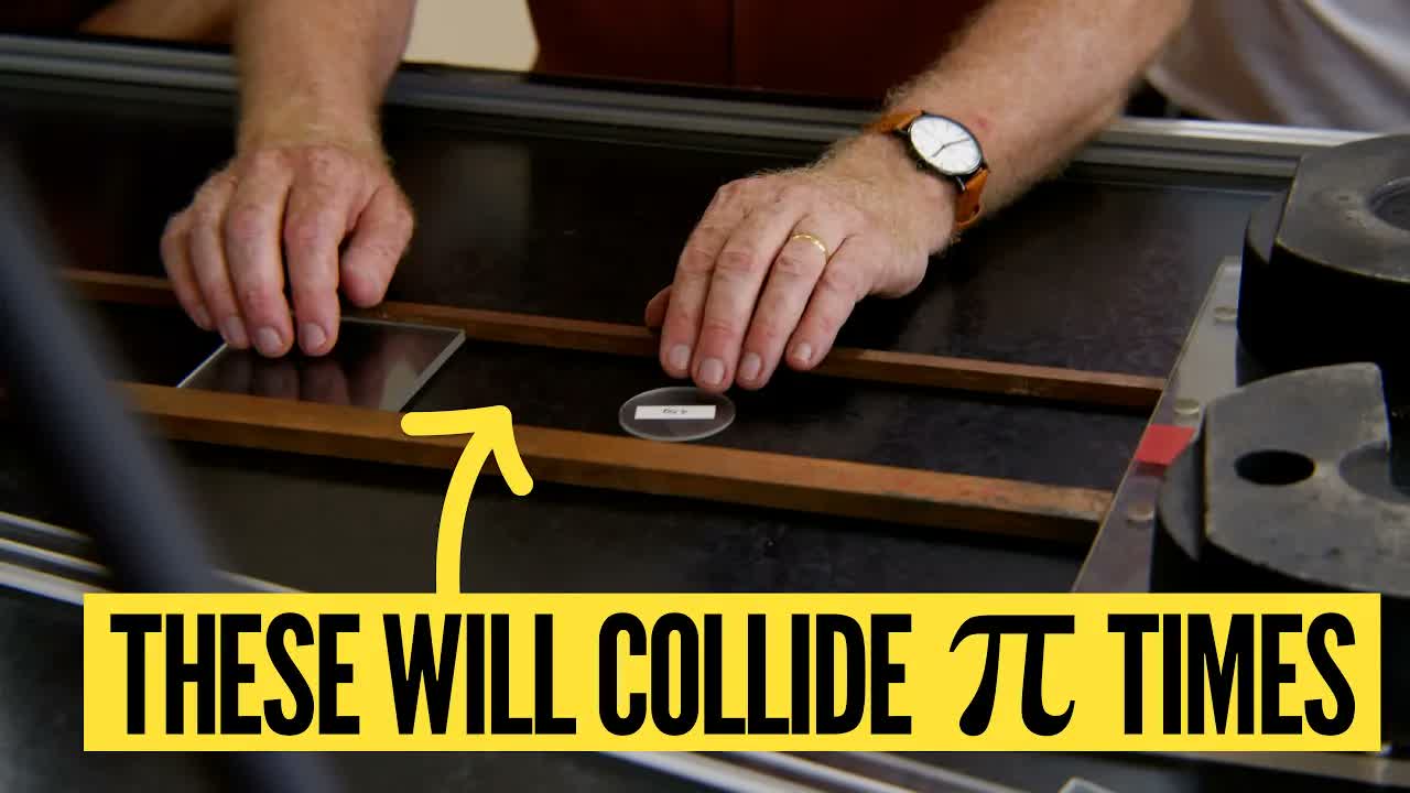 We calculated pi with colliding blocks