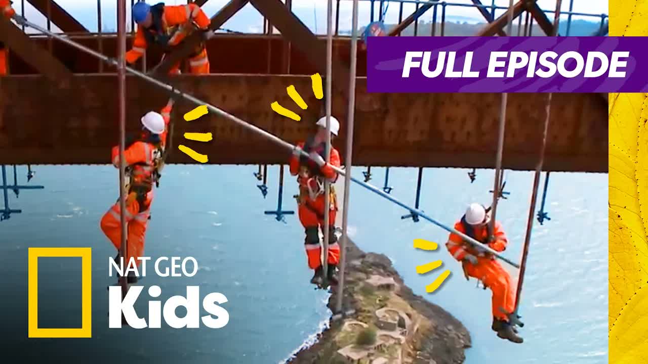 What Happens When a Bridge Breaks? 😰 | World's Toughest Fixes | Nat Geo Kids