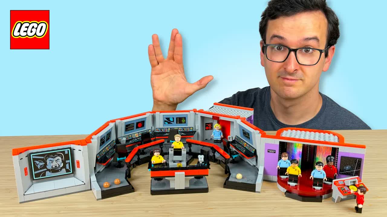 LEGO Star Trek Enterprise Bridge (REVIEW)