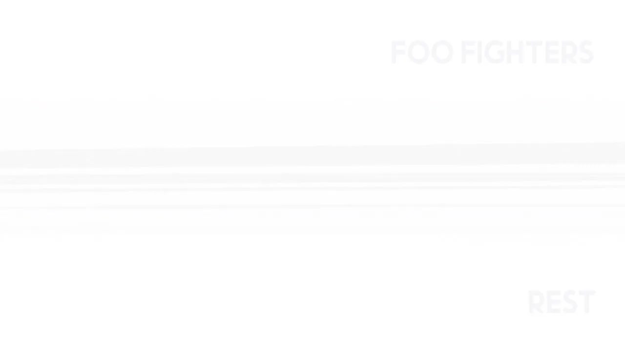 Foo Fighters - Rest (Visualizer)