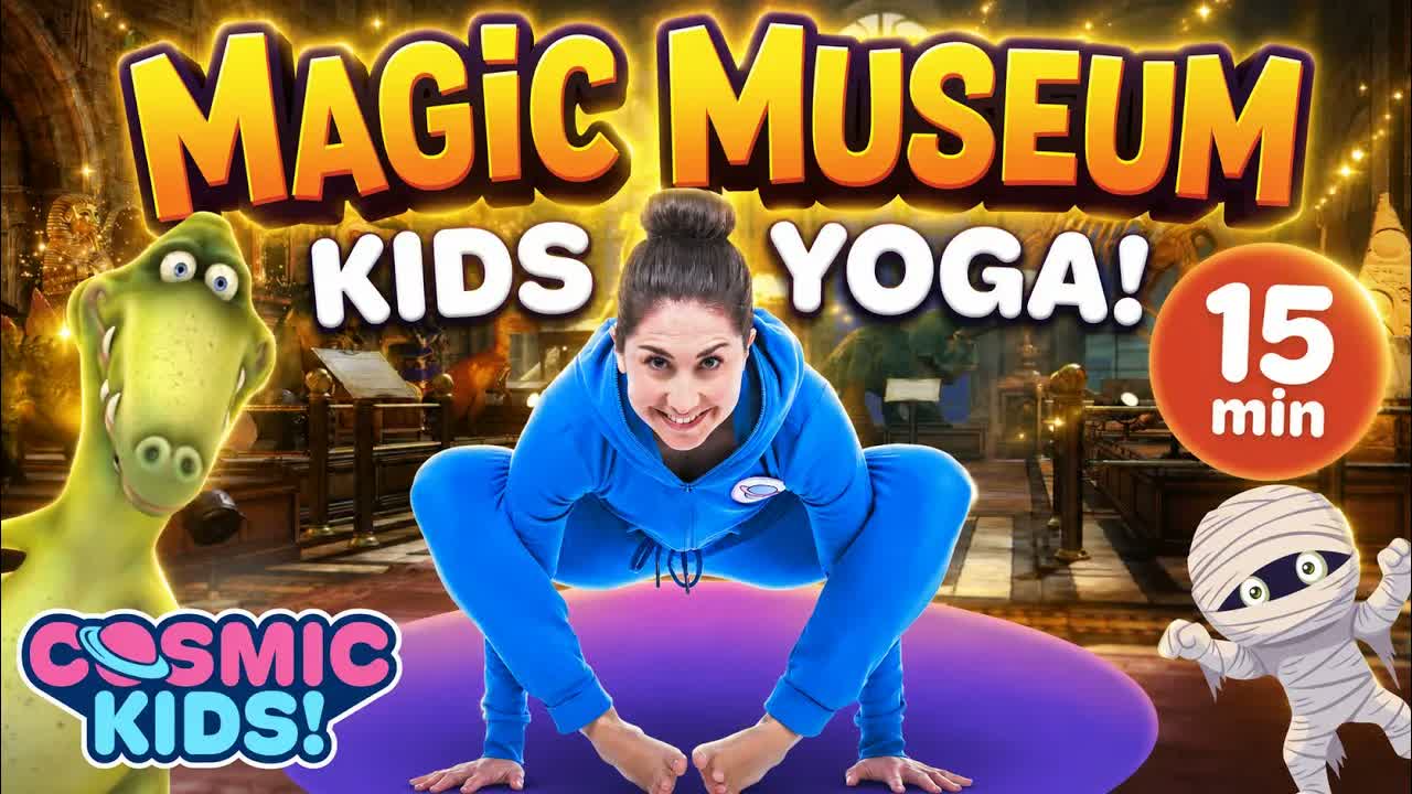 Magic Museum 🏛️ | Kids Yoga Adventure | Cosmic Kids