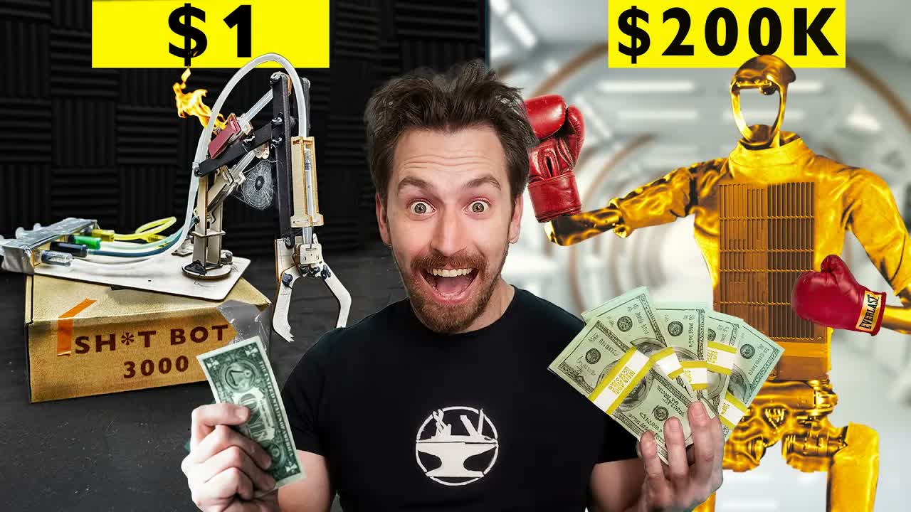 $1 Robot vs $200,000 Robot