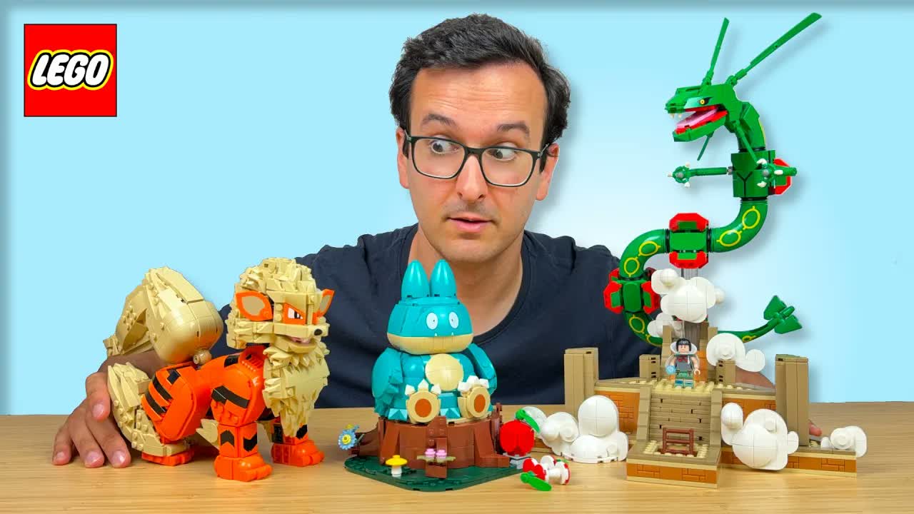NEW LEGO Pokemon sets! (REVIEW)