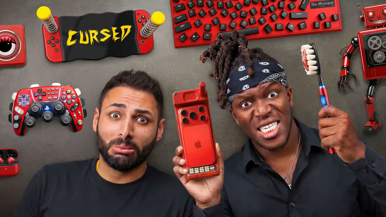 I bought the most CURSED TECH on the internet ft. KSI