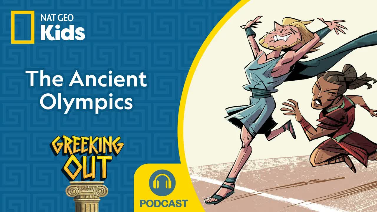 Ancient Olympics had CHEATERS?! 🏛️🏅 | Greeking Out Podcast | S4 E8 FULL EP | Nat Geo Kids
