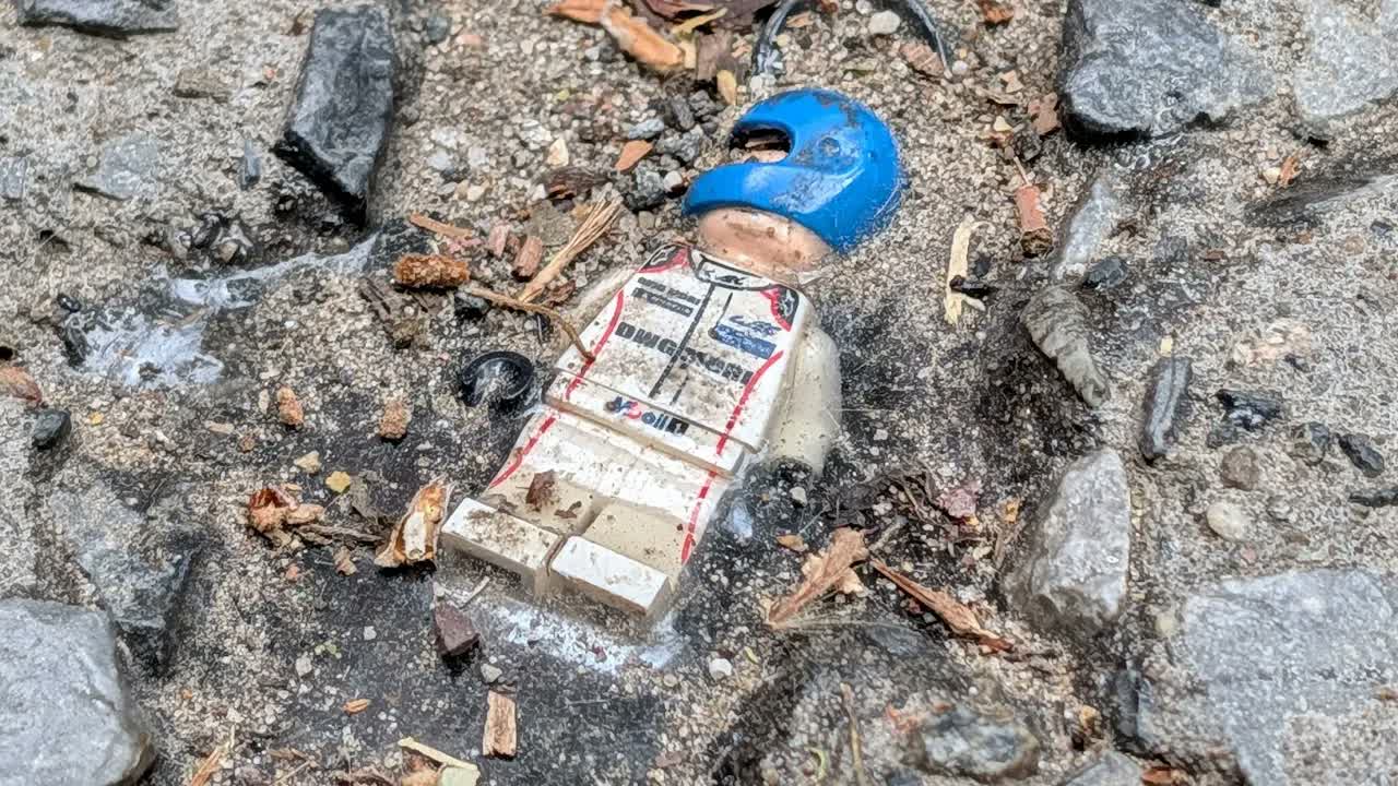 These LEGO Minifigs Are Hidden in NYC Sidewalk | Why?
